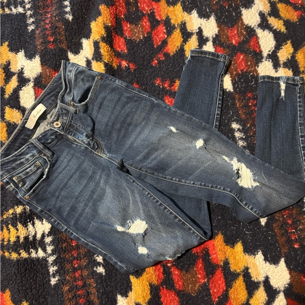 Distressed KanCan Skinny Jeans